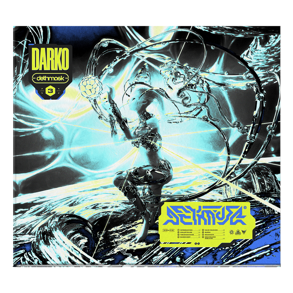 Darko Dethmask 3 limited edition alt cover digipak CD