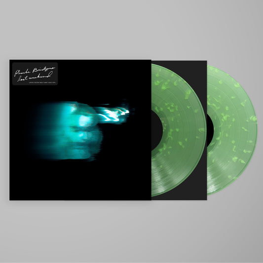 Phoebe Bridgers Lost Weekend signed limited edition Rogue Planet green glow splatter 2LP vinyl mockup