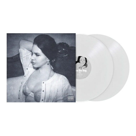 Lana Del Rey Did You Know That There's A Tunnel Under Ocean Blvd Limited Edition White Vinyl Record 2LP mockup