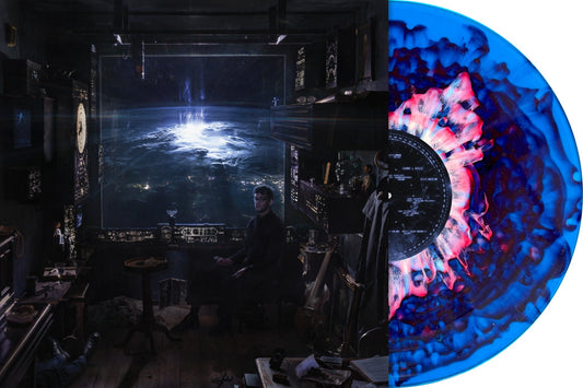 Danny L Harle Cerulean limited edition Cosmos splatter vinyl LP mockup