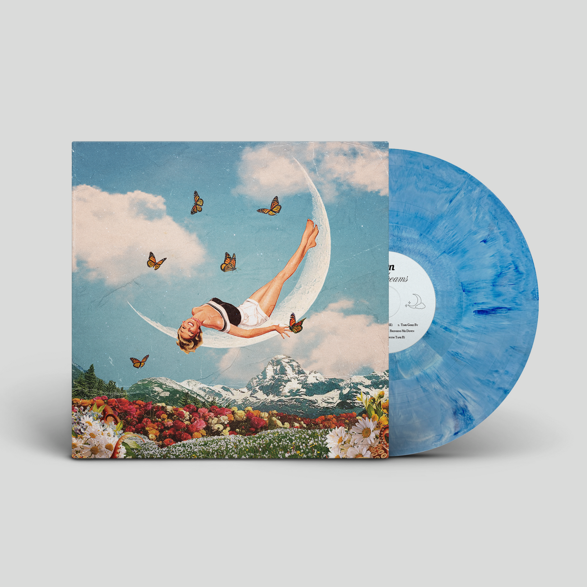 Effin - Daydreams Limited Edition Blue Marbled Vinyl Record LP