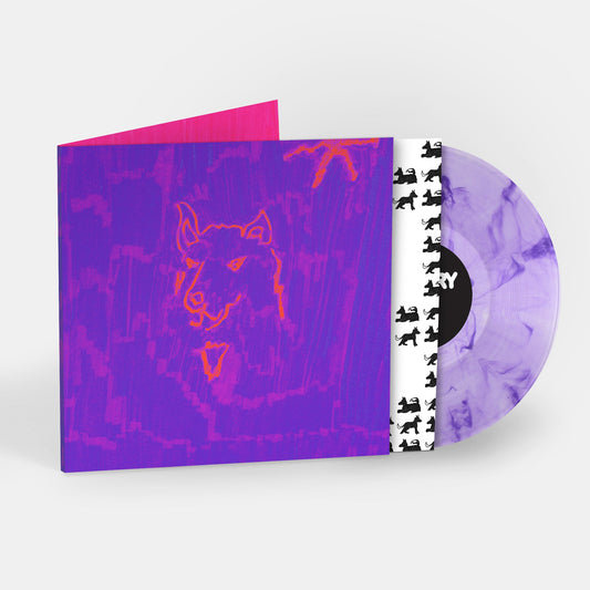 Dehd Poetry Limited Edition Amethyst Purple Vinyl Record LP mockup