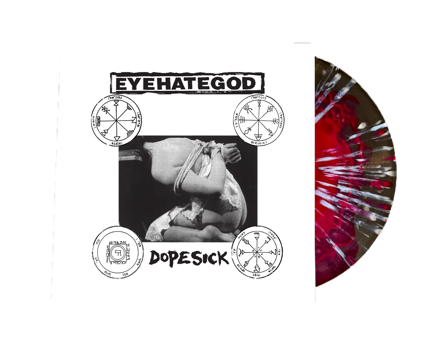 EyeHateGod - Dopesick Limited Edition Red in Back Ice + Splatter Vinyl Record LP