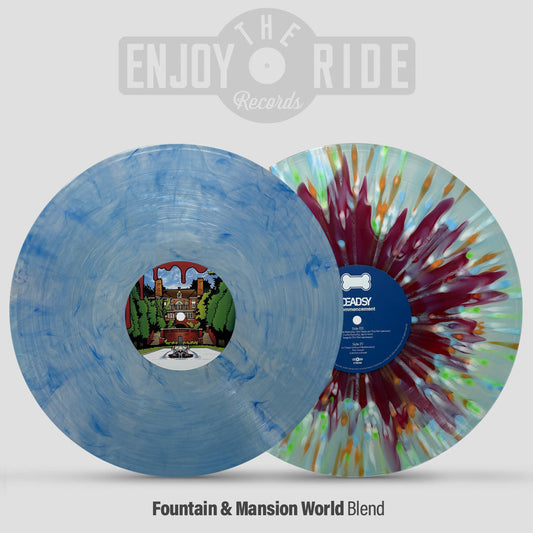 Deadsy Commencement limited edition Fountain & Mansion World Blend vinyl 2LP mockup