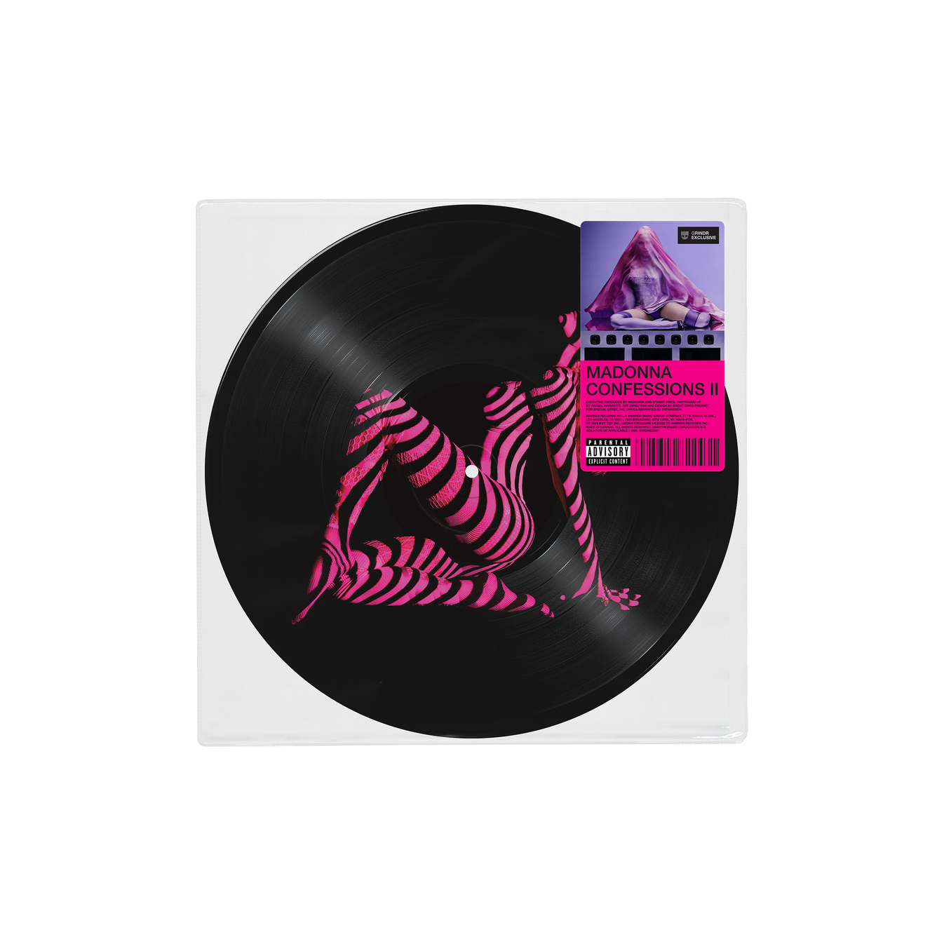 Madonna - Confessions II Limited Edition Grindr Exclusive Picture Disc Vinyl Record LP