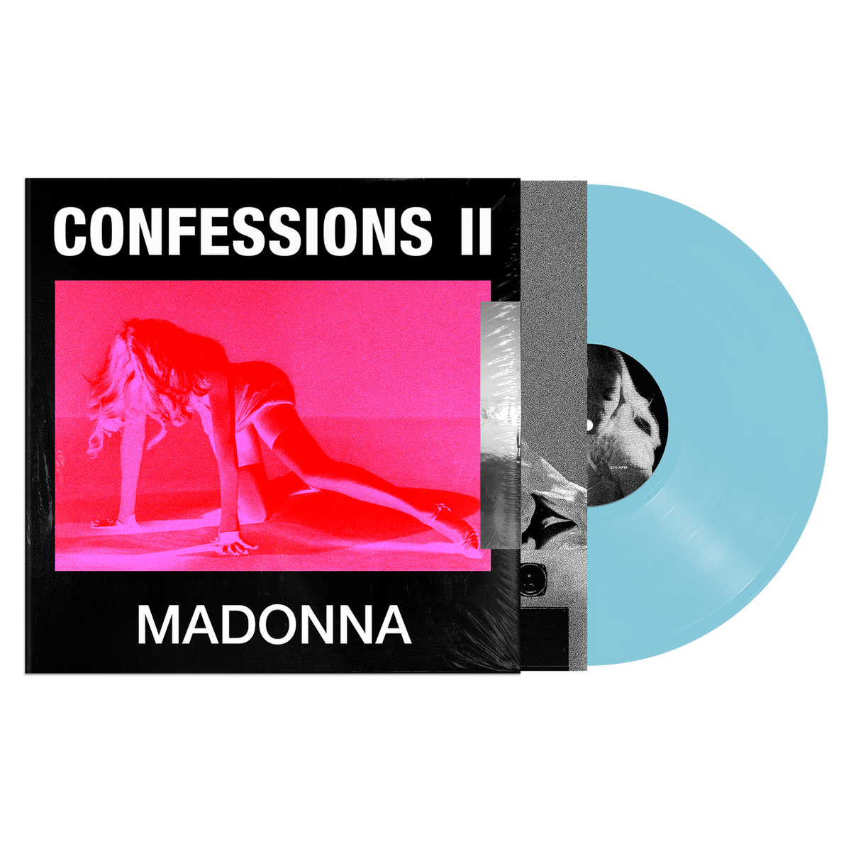 Madonna - Confessions II Limited TikTok Exclusive Edition Baby Blue Vinyl Record LP