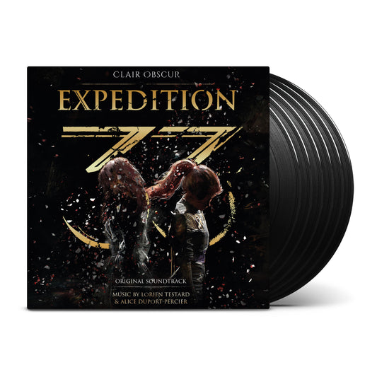 Clair Obscur: Expedition 33 Original Soundtrack limited edition black vinyl 6xLP box set mockup