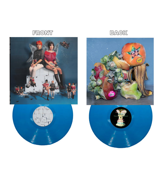 The Army, The Navy - Sugar For Bugs, Fruit For Flies Limited Edition Blue Vinyl Record LP (EPs Compilation)