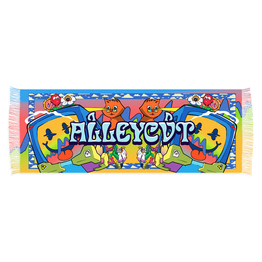 ALLEYCVT Laser CVT pashmina laid flat