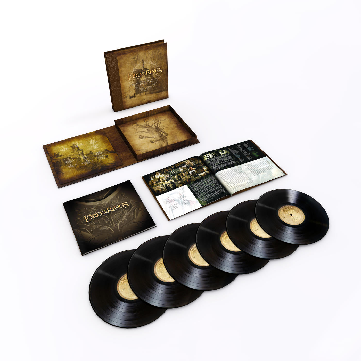 Howard Shore - The Lord Of The Rings: The Motion Picture Trilogy Soundtrack Limited Edition 6xLP Vinyl Record Box Set