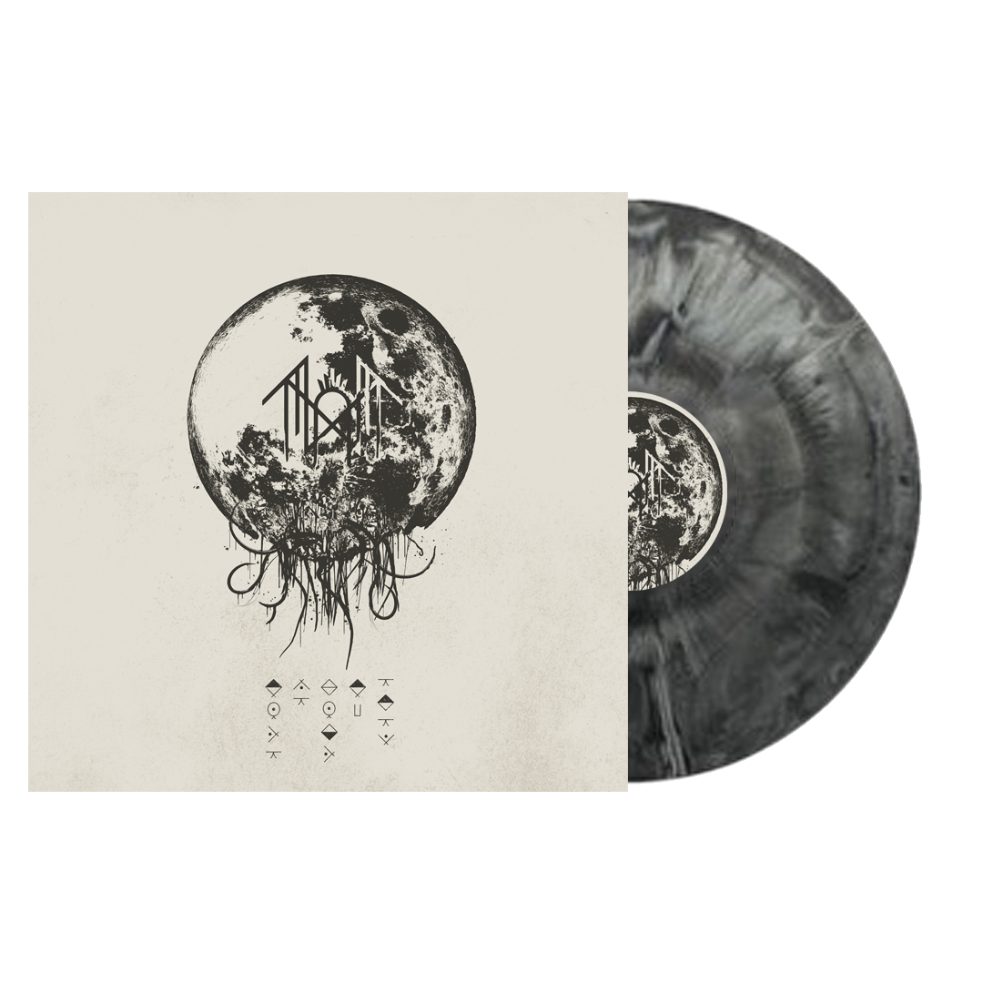 Sleep Token Take Me Back To Eden limited edition black and beige galaxy vinyl 2LP mockup