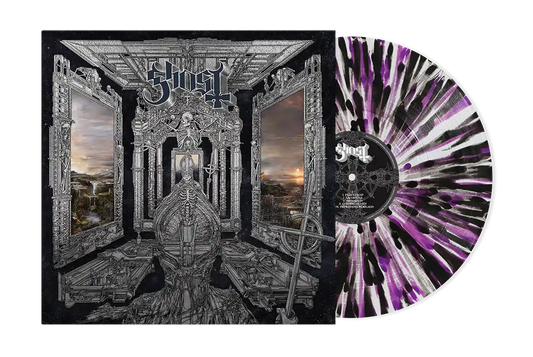 Ghost - Skeletá Limited Edition Orchid, Black Splatter Vinyl Record LP