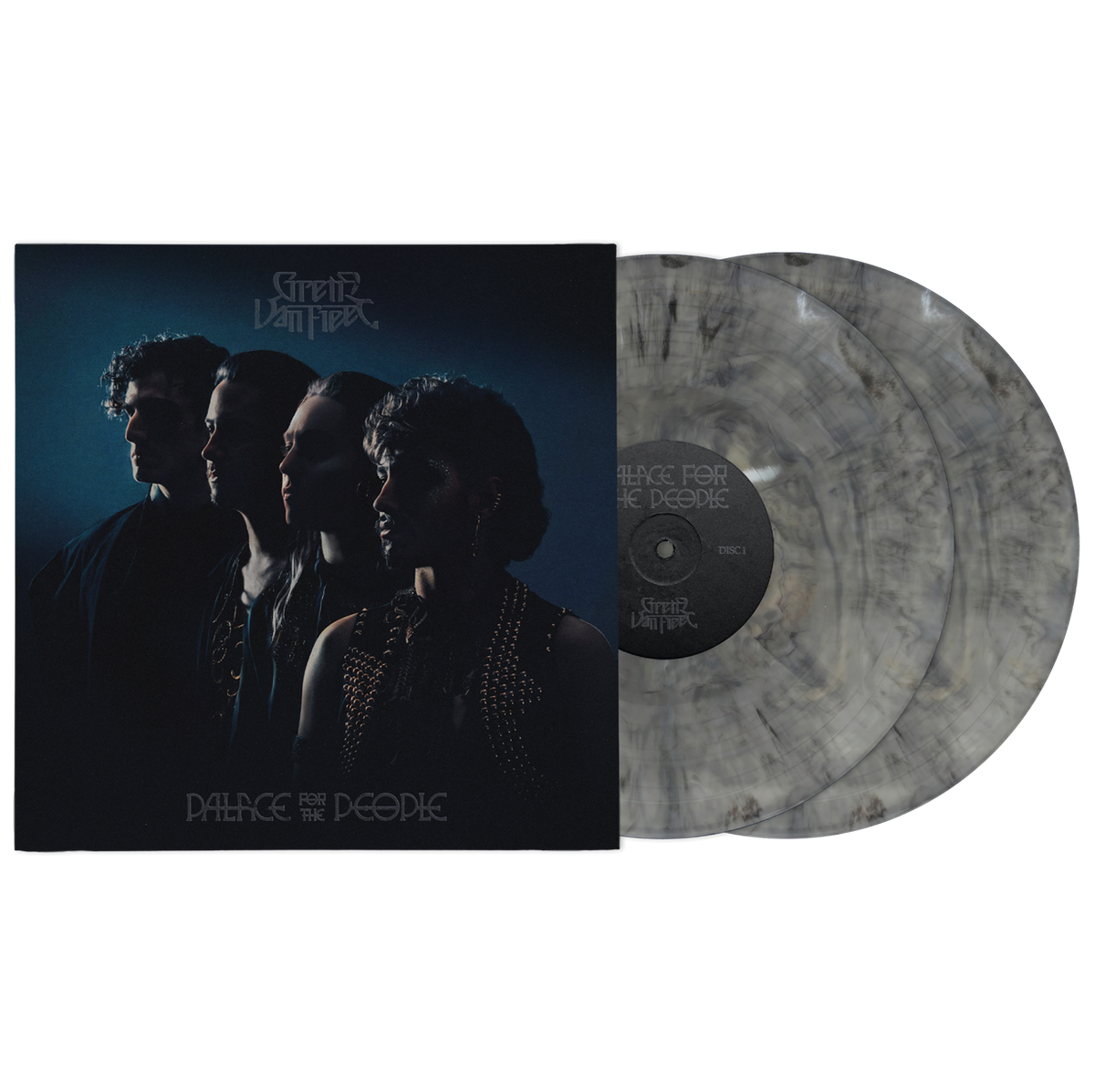 Greta Van Fleet Palace For The People limited edition Oracle vinyl 2LP mockup