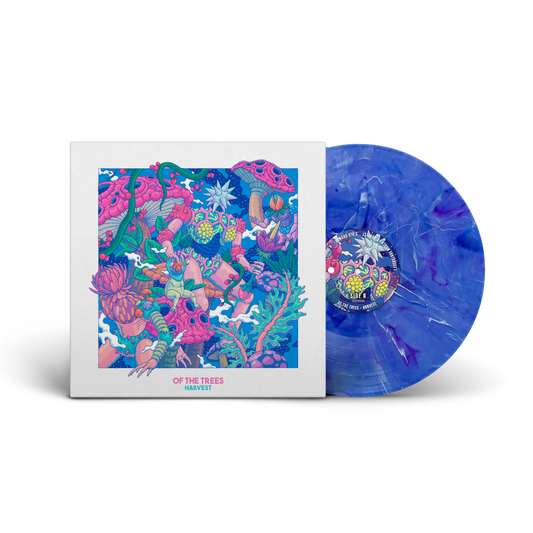 Of The Trees - Harvest Limited Edition Blue Marbled Splatter 12" Vinyl Record EP