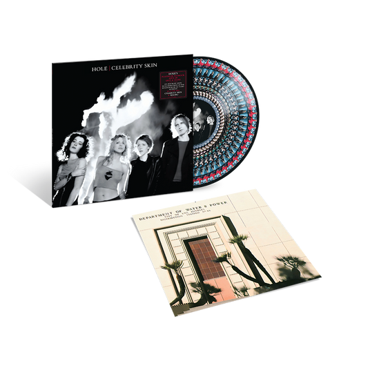 Hole Celebrity Skin limited edition zoetrope vinyl LP packshot with cover and booklet