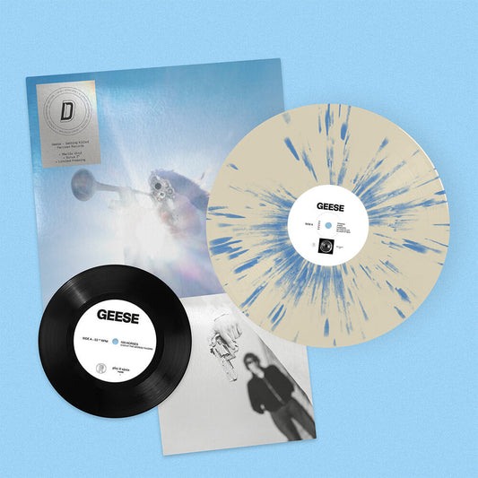Geese - Getting Killed Limited Edition Blue Splatter Vinyl Record LP + 7" Single Set