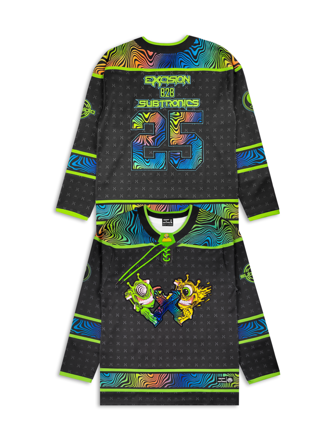 Subtronics B2B Excision - Limited Edition Hockey Jersey (Size Medium)