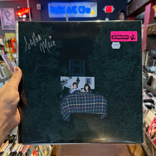 SIGNED The Army, The Navy Fake Brave Life yellow vinyl LP autographed jacket