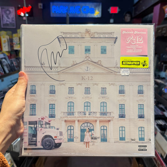 SIGNED Melanie Martinez K-12 pink vinyl LP autographed jacket
