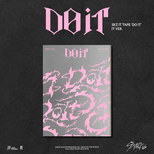 Stray Kids SKZ IT TAPE Do It (It Version) limited edition CD + booklet set mockup