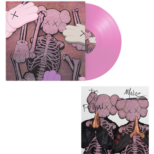 SIGNED Clipse - Let God Sort Em Out Limited Edition Pink Vinyl Record LP (Pusha T & Malice)