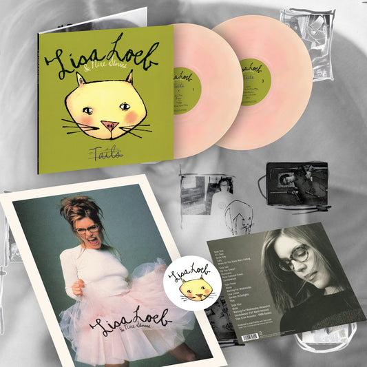 Lisa Loeb & Nine Stories Tails limited IVC edition pink galaxy vinyl 2LP mockup
