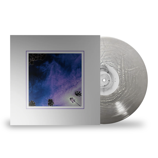 Look Outside Your Window self-titled limited edition silver nugget vinyl LP mockup with cover