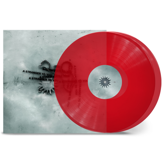 Loathe A Stranger To You limited edition transparent red 2LP vinyl mockup