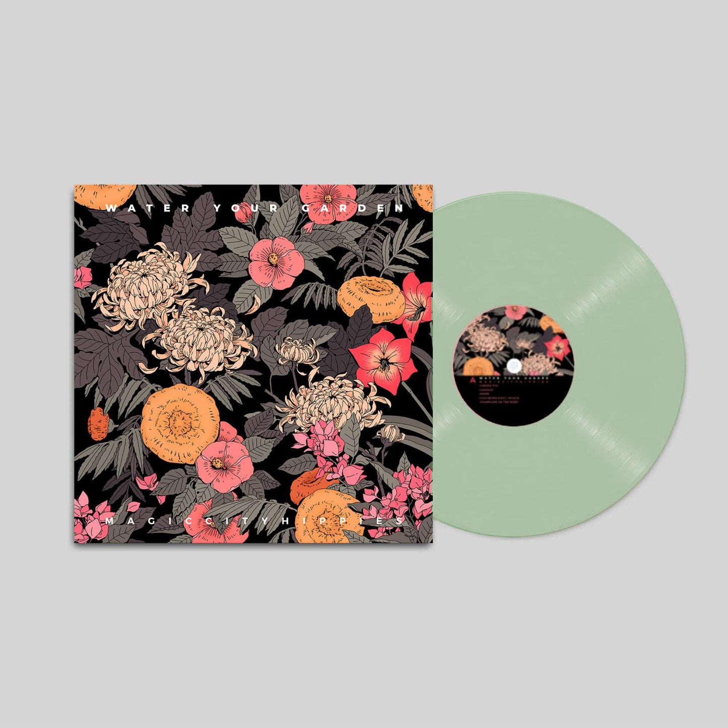 Magic City Hippies - Water Your Garden Limited Edition Mint Green Vinyl Record LP