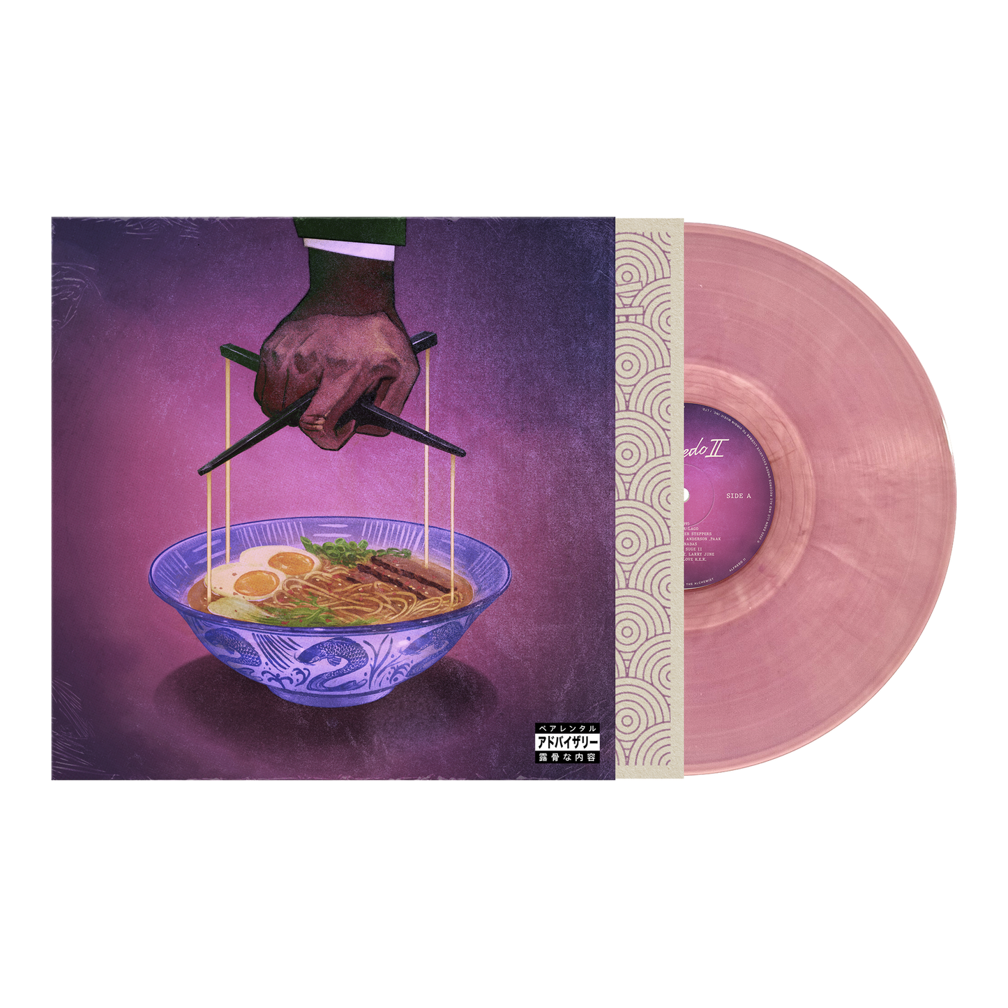 Freddie Gibbs & The Alchemist - Alfredo II Limited Edition "Vodka Sauce" Pink Translucent Vinyl Record 2LP