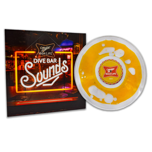 Miller High Life: Dive Bar Sounds Limited Edition Liquid-Filled Vinyl Record LP