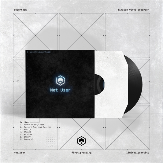 Supertask - Net User Limited Edition Vinyl Record LP