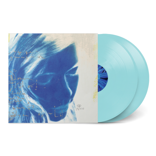 lovesliescrushing Bloweyelashwish limited edition light blue marble vinyl 2LP mockup