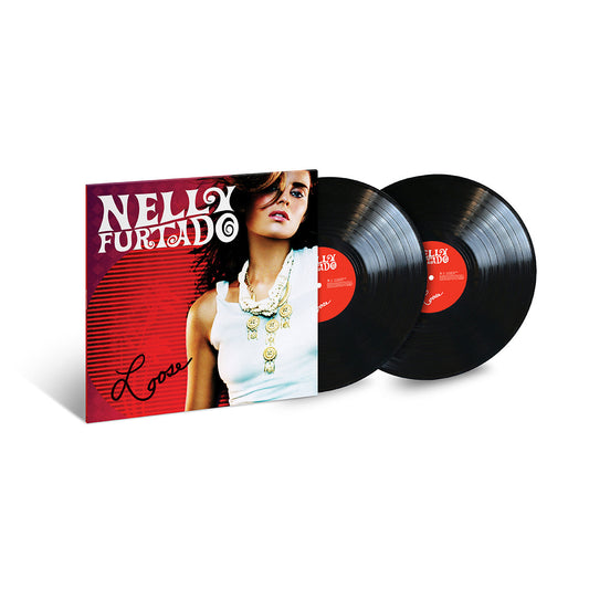 Nelly Furtado Loose limited edition black vinyl 2LP with cover mockup