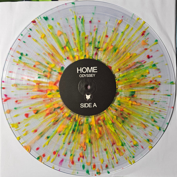 Home - Odyssey Limited Edition Clear, Rainbow Splatter Vinyl Record 2LP