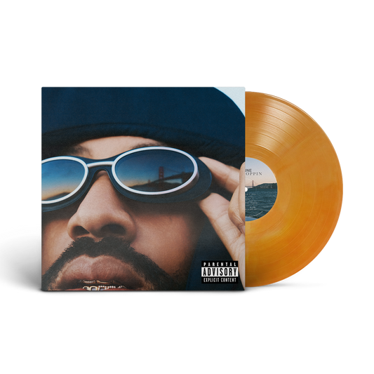 Larry June - Who Coppin Limited Edition Orange Galaxy Vinyl Record LP