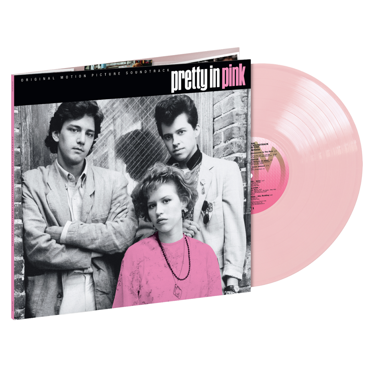 Pretty In Pink (Original Motion Picture Soundtrack) Limited Edition Pink Vinyl Record LP