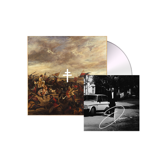 SIGNED President Blood Of Your Empire CD with signed card mockup