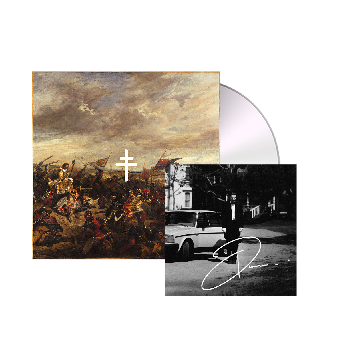 President Blood Of Your Empire signed limited edition CD with signed art card mockup