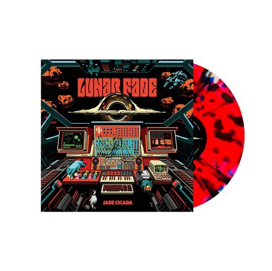 Jade Cicada Lunar Fade limited deluxe edition splatter 12 inch vinyl EP mockup