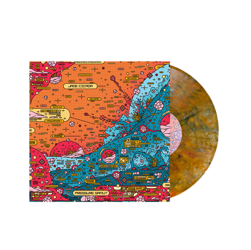 Jade Cicada - Pressure Gamut Limited Edition Splatter Vinyl Record LP