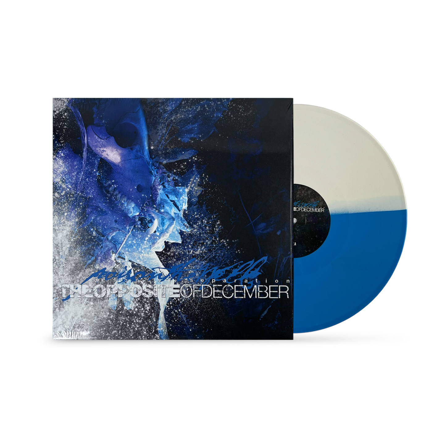Poison The Well - The Opposite Of December... Limited Edition Half and Half Vinyl Record LP