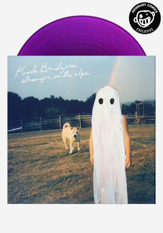 Phoebe Bridgers Stranger In The Alps limited edition purple translucent vinyl LP mockup