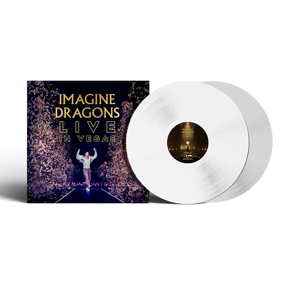 Imagine Dragons - Live In Vegas Limited Edition White Vinyl Record 2LP