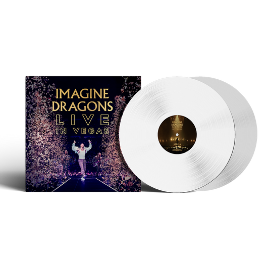 Imagine Dragons - Live In Vegas Limited Edition White Vinyl Record 2LP