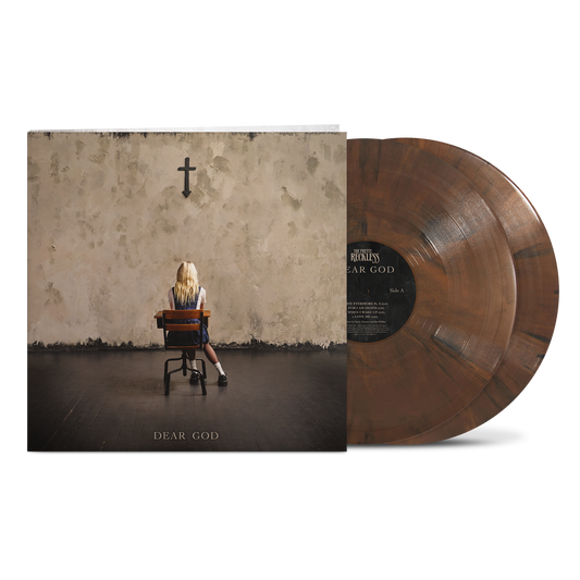 SIGNED The Pretty Reckless - Dear God Limited Edition Hardwood Vinyl Record 2LP