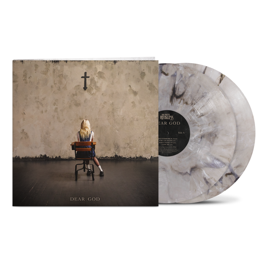 The Pretty Reckless Dear God limited edition ghost vinyl 2LP mockup