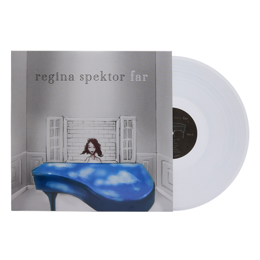 Regina Spektor Far Limited Edition Clear Vinyl Record LP mockup