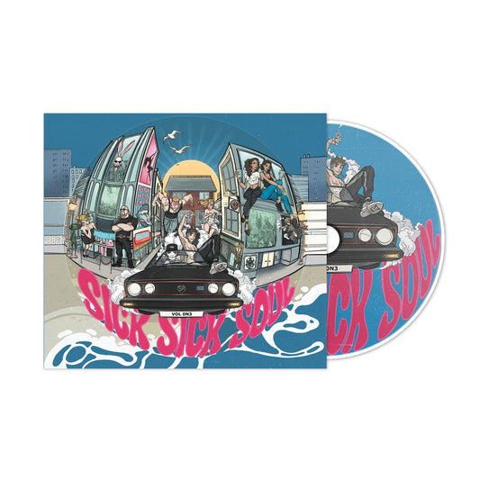 Ren x The Skinner Brothers Sick Sick Soul (Vol. 1) limited edition digipak CD mockup