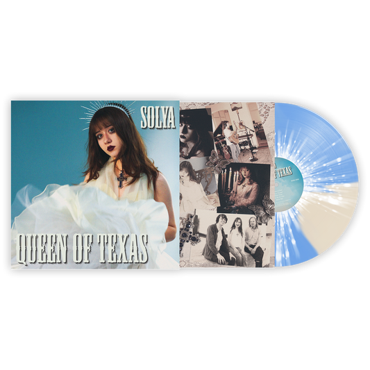 Solya - Queen Of Texas Limited Spotify Fans First Edition Blue, Pearl Vinyl Record LP